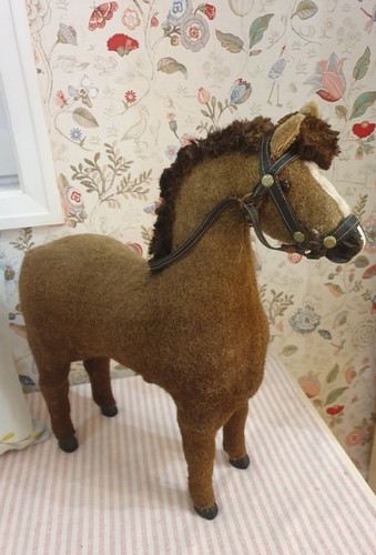 Large early antique horse - early,