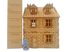 WW2 Wargames Village House D-Day Normandy Model (28mm Skirmish)
