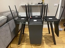 dining table and 4 chairs set used