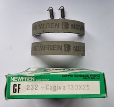 NEW OLD STOCK NEWFREN CAGIVA REAR BRAKE SHOES WMX 125 1986 250 1987 MODELS GF232