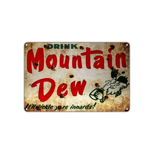 Mountain dew drink vintage - mountain,