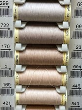 Gutermann Sew-All 100% Polyester Thread 100m Reel BEIGES & CREAMS