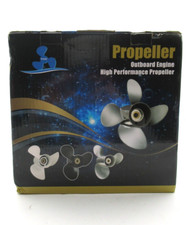 YHX 663-45952-02-EL Stainless Steel Propeller for Yamaha 40-50HP NEW