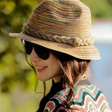 Women Boho Lady Sun Panama