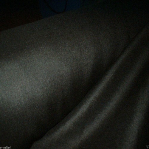 Irish pure linen black - 1.5m,