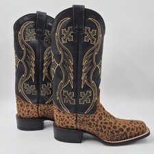 Nocona Black Cheetah Leopard