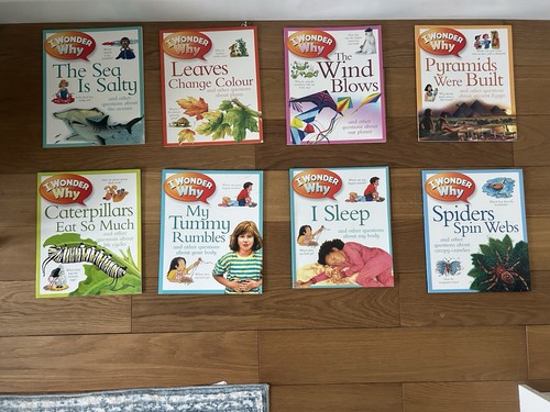 Wonder why book bundle - book, x8