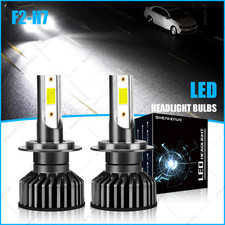 2x H7 LED Motorcycle Headlight