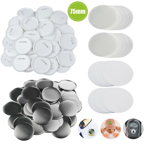 Blank button badge - blank,