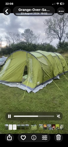 Vango green grey - tunnel, tent