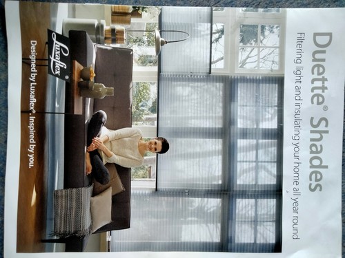 Luxaflex electric blinds 152cm - electric,