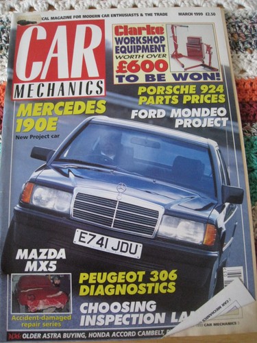 Car mechanics mar 1999 merc - 1999,