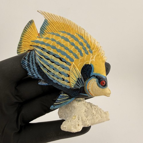 Vintage tropical angelfish - vintage,