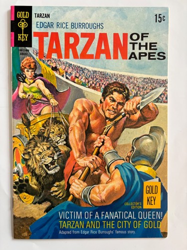 Tarzan 186 gold key - (gold,
