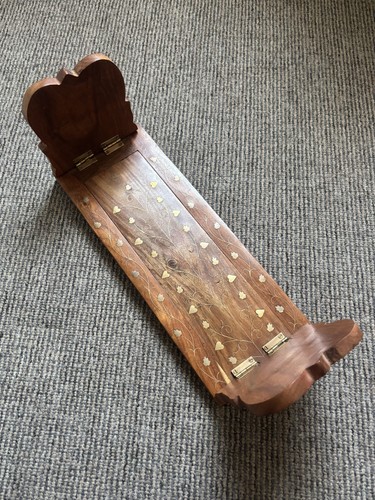 Vintage wooden extendable - wooden, book
