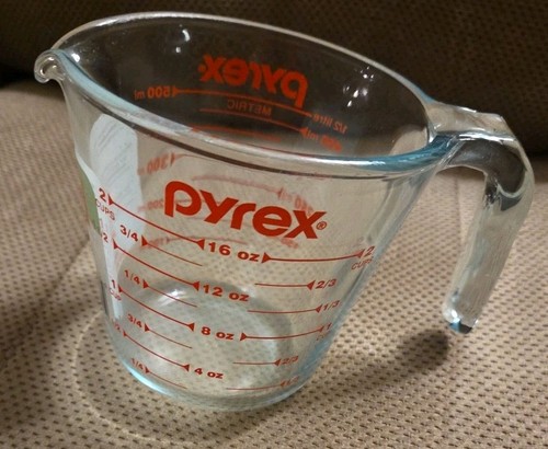 New pyrex cup 2 liter - cup, 1/2