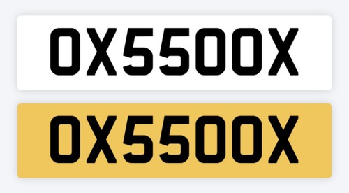 Unique private number - unique, plate