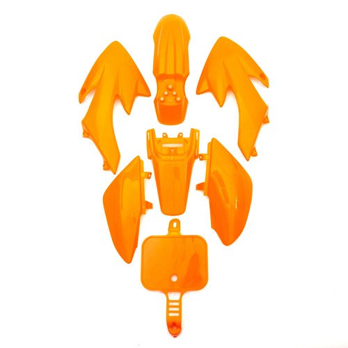 Orange pit bike plastic - orange,