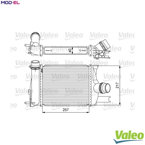 Charge air cooler 818622 for - charge,