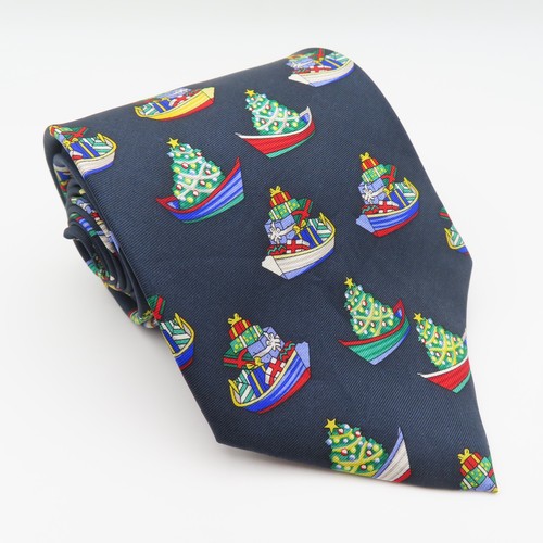 Alynn tie silk - blue, green