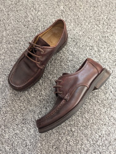 Camel boots derby - shoes, lace