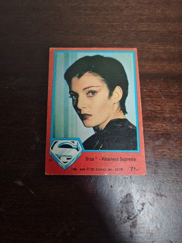 1978 topps superman the movie - superman,