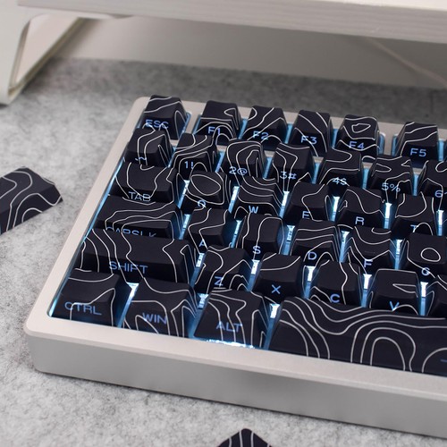 131 keys pbt dye sub - keys, keycaps