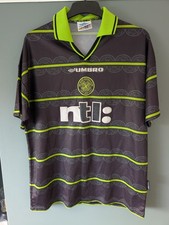 CELTIC 1999/2000 AWAY FOOTBALL SHIRT VINTAGE JERSEY SIZE XL ADULT