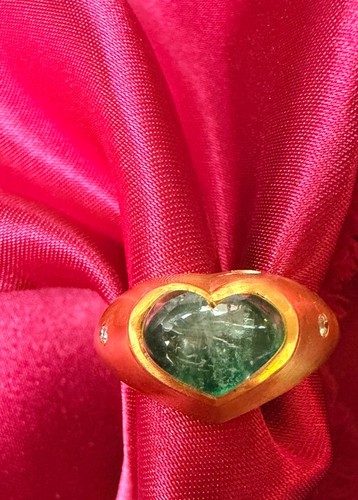 Carat natural emerald - 14,