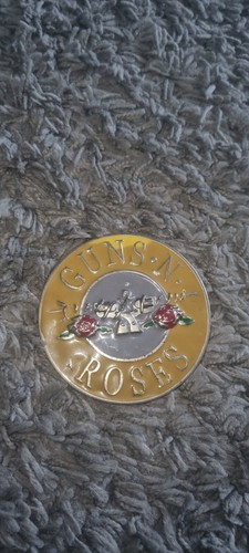 Guns roses logo metal buckle - n,