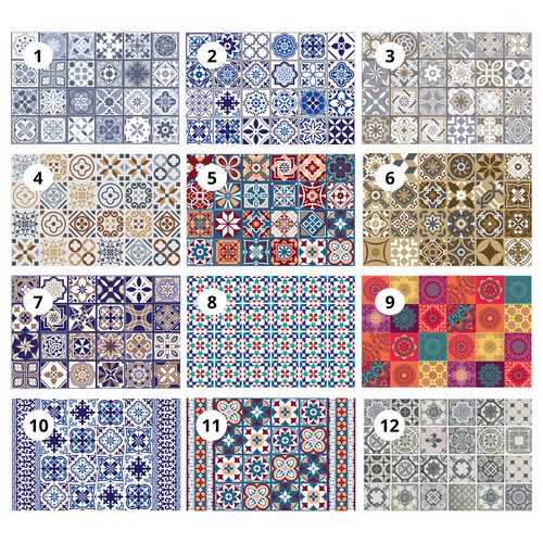 Tile transfers stickers wall - tile,