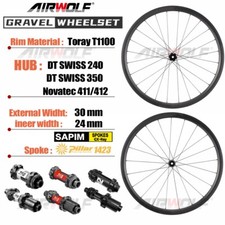 Airwolf carbon gravel wheelset - carbon,