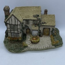 Vintage ACADEMY RESIN COTTAGE ORNAMENT COUNTRY HOUSE  COLLECTABLE