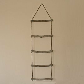 Rope ladder towel rail 5 - ladder,
