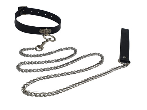 Choker collar lead necklace - choker,