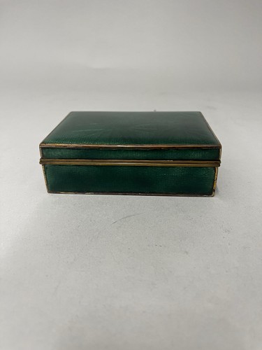Japanese enameled box - a,
