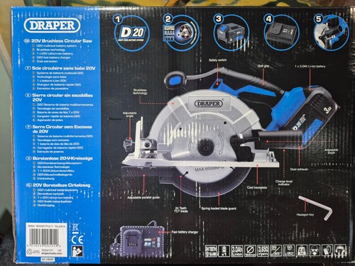 Draper 20v cordless - 20v,