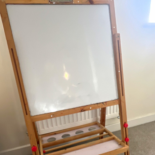 Wood display easel drawing - wood,