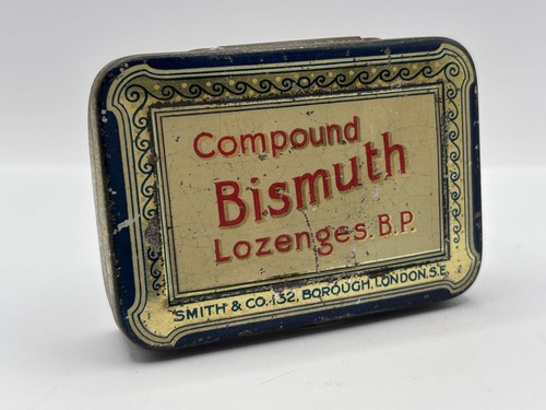 Old advertising tin compound - advertising, tin,compound