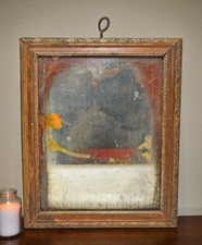 Antique Wooden Mirror Frame