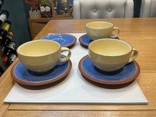 DENBY JUICE 3 X LEMON CUPS AND