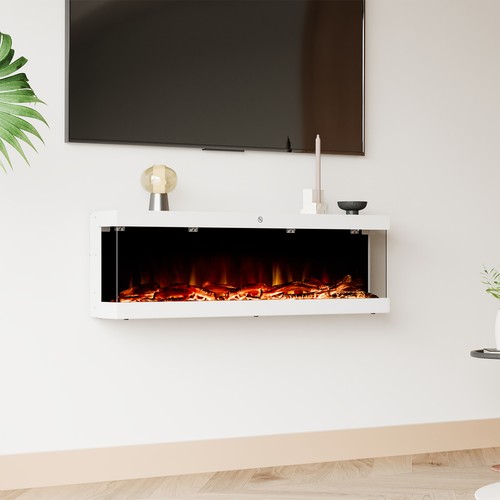 Electric fireplace panoramic - fireplace,
