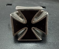 Iron Cross Ring 925 sterling