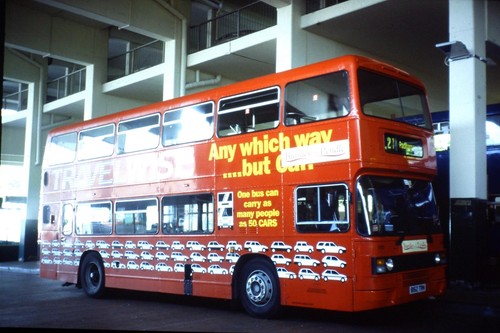 35mm original colour - bus, slide