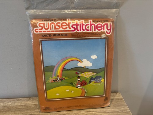 Sunset stitchery quilted - stitchery,