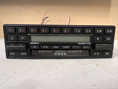 Mercedes benz radio cassette - benz,