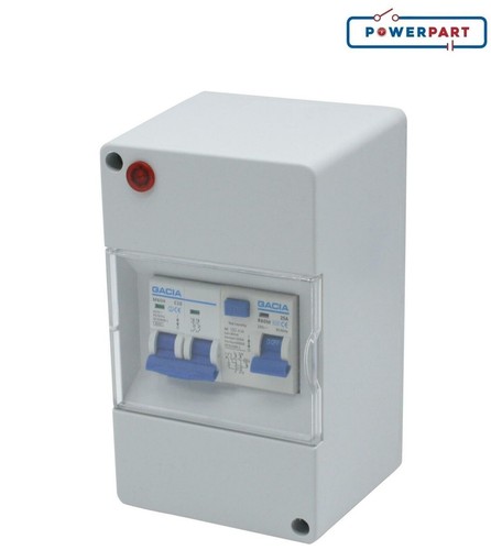 Caravan fuse box rcd mains - box,