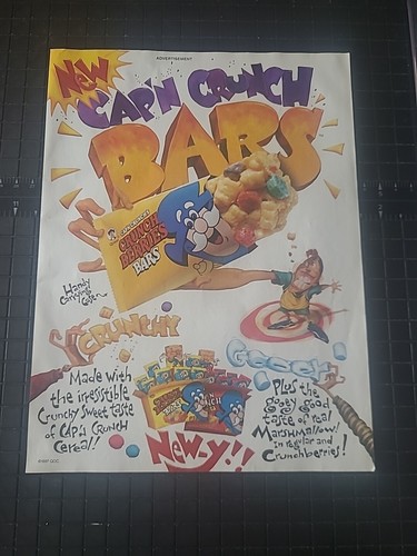 Cap crunch bars berries - cap'n,