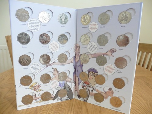 Official royal mint - 50p, 2012