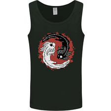 Yin Yang Axolotl Mens Vest